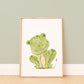Frosch Hüpfer Poster