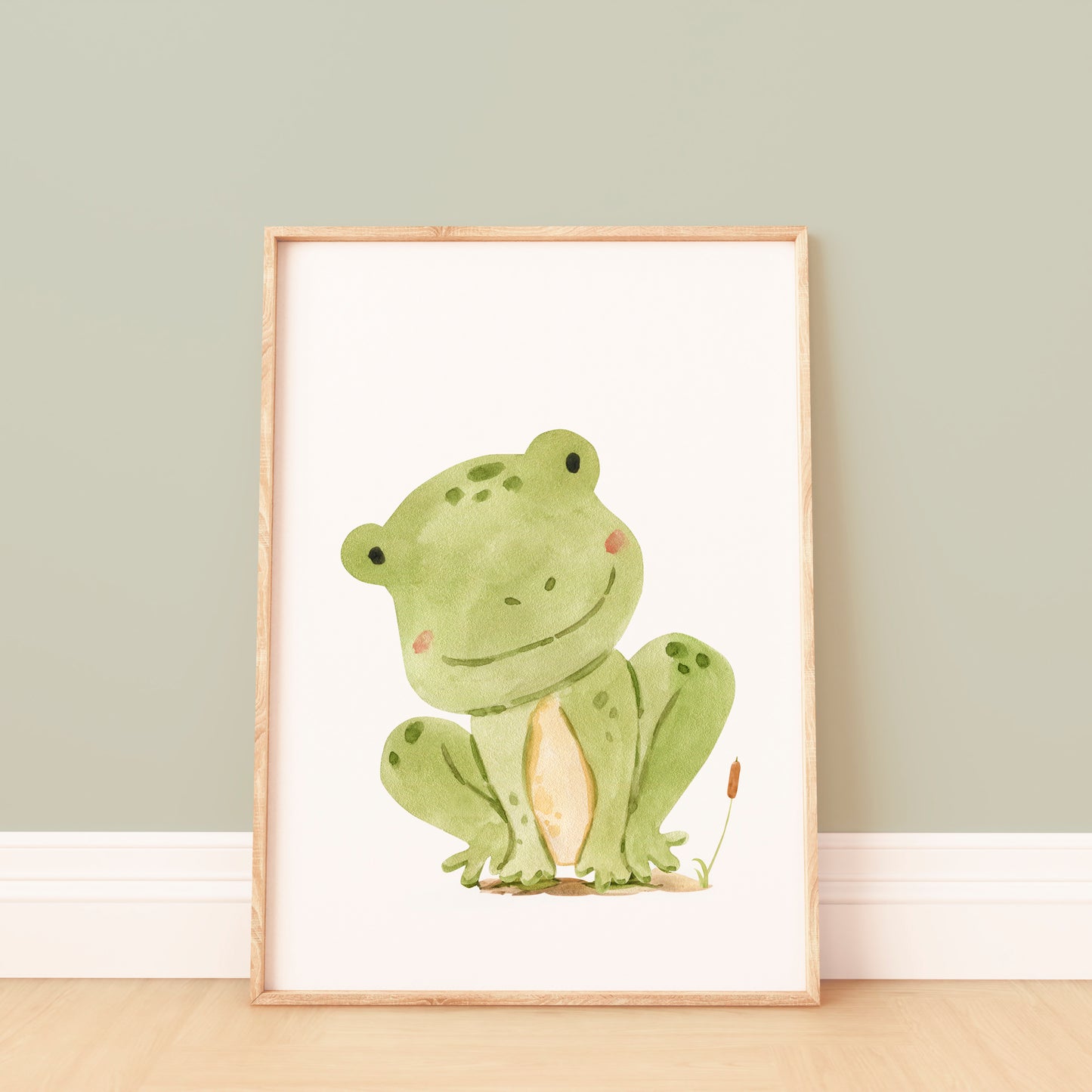 Frosch Hüpfer Poster