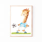Tierische Fußball Freunde – Poster 3er Set