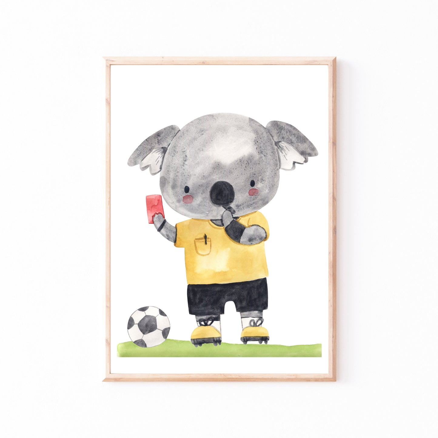 Tierische Fußball Helden – Poster 3er Set