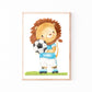 Tierische Fußball Helden – Poster 3er Set