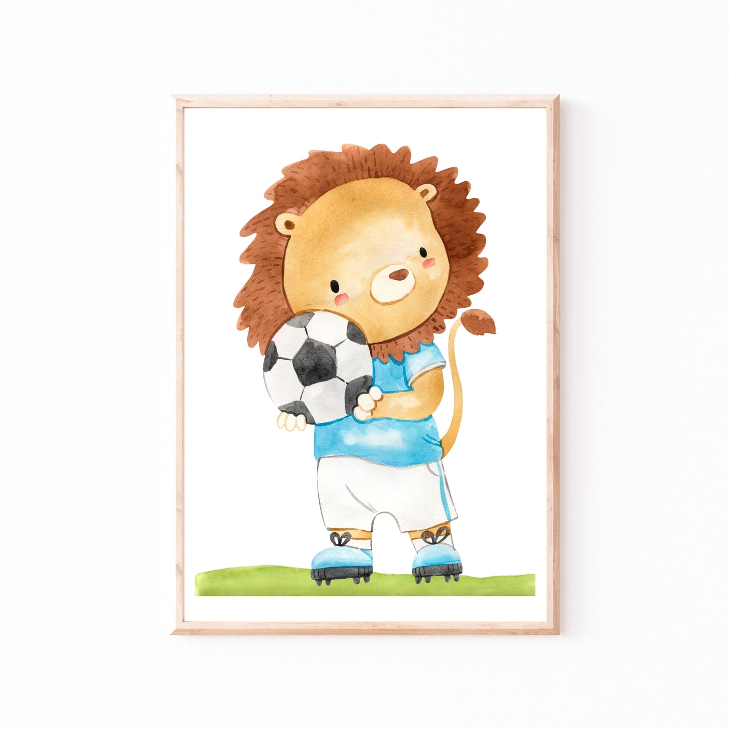 Tierische Fußball Helden – Poster 3er Set