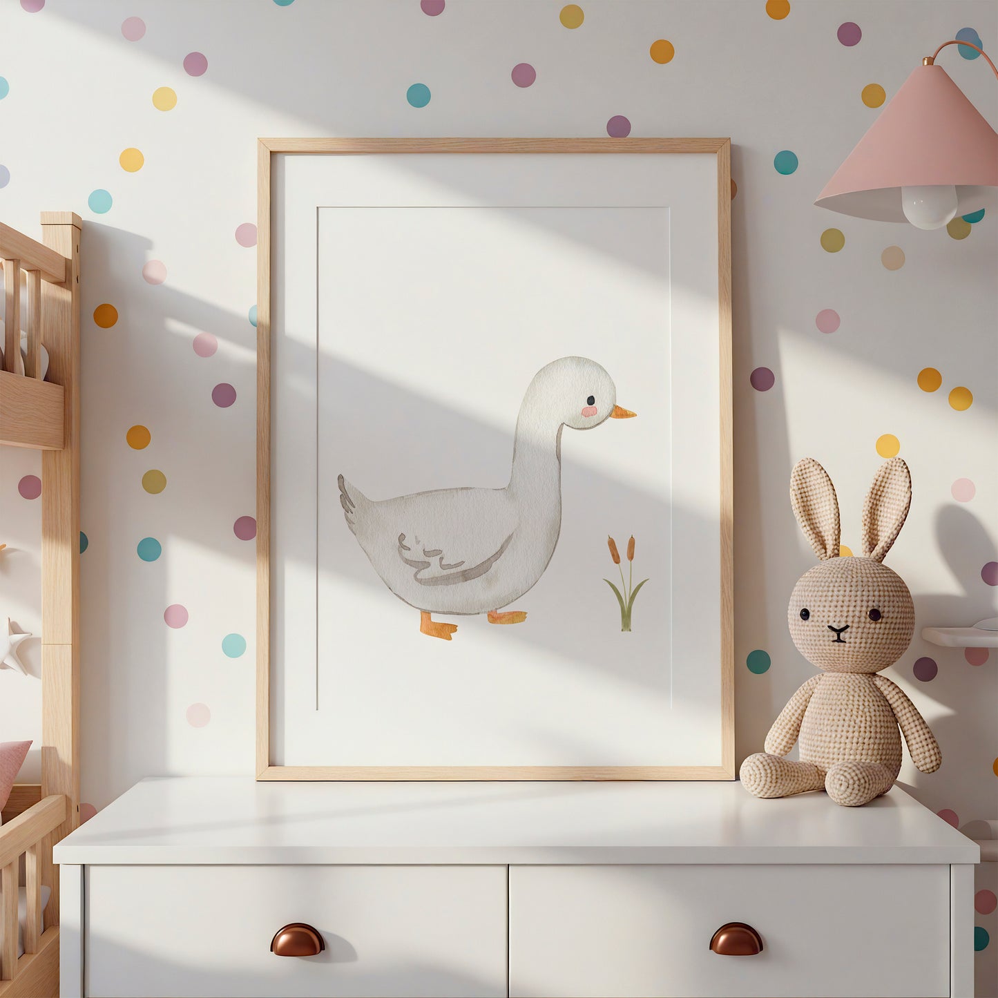 Gans Watschelfuß Poster