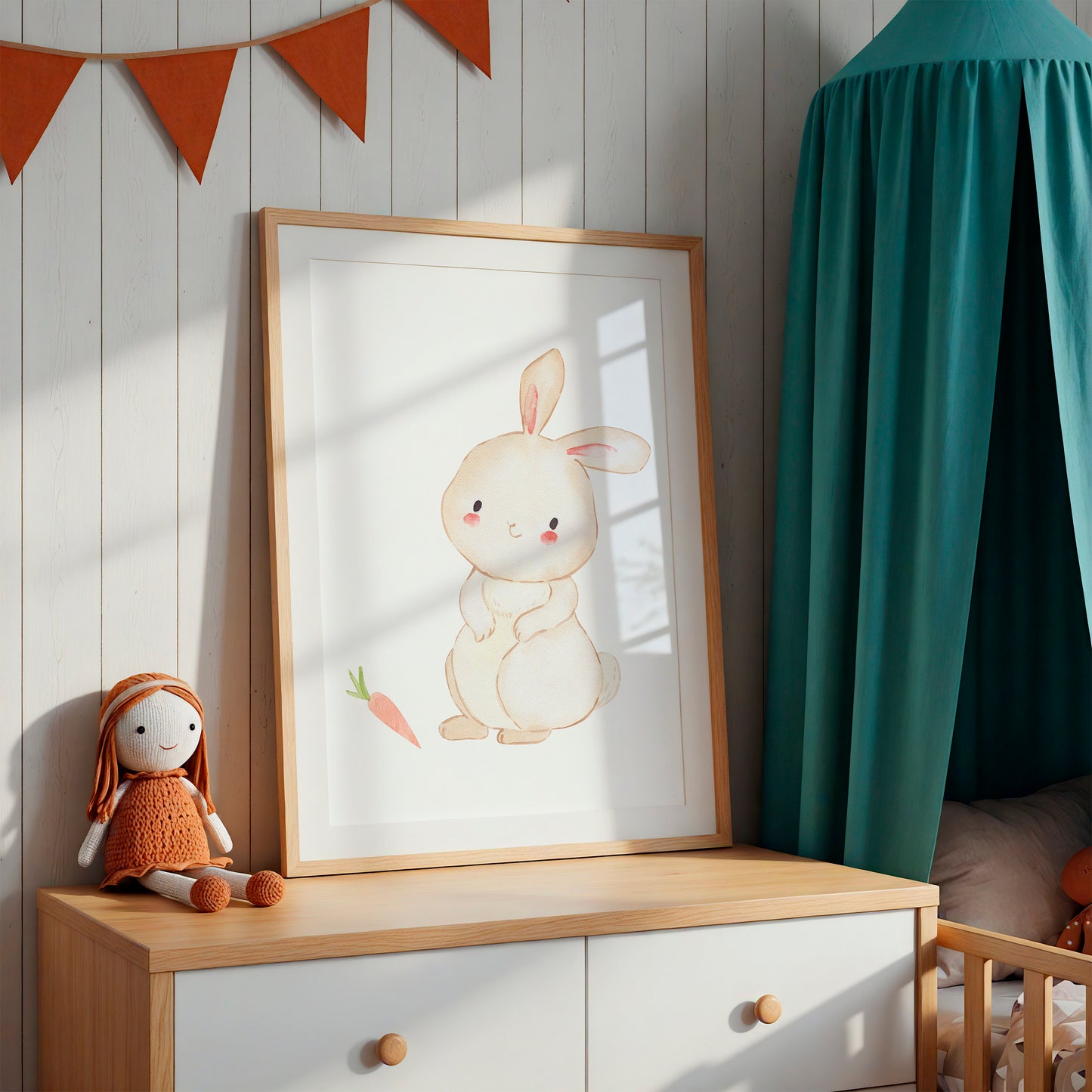 Hase Hoppel Poster