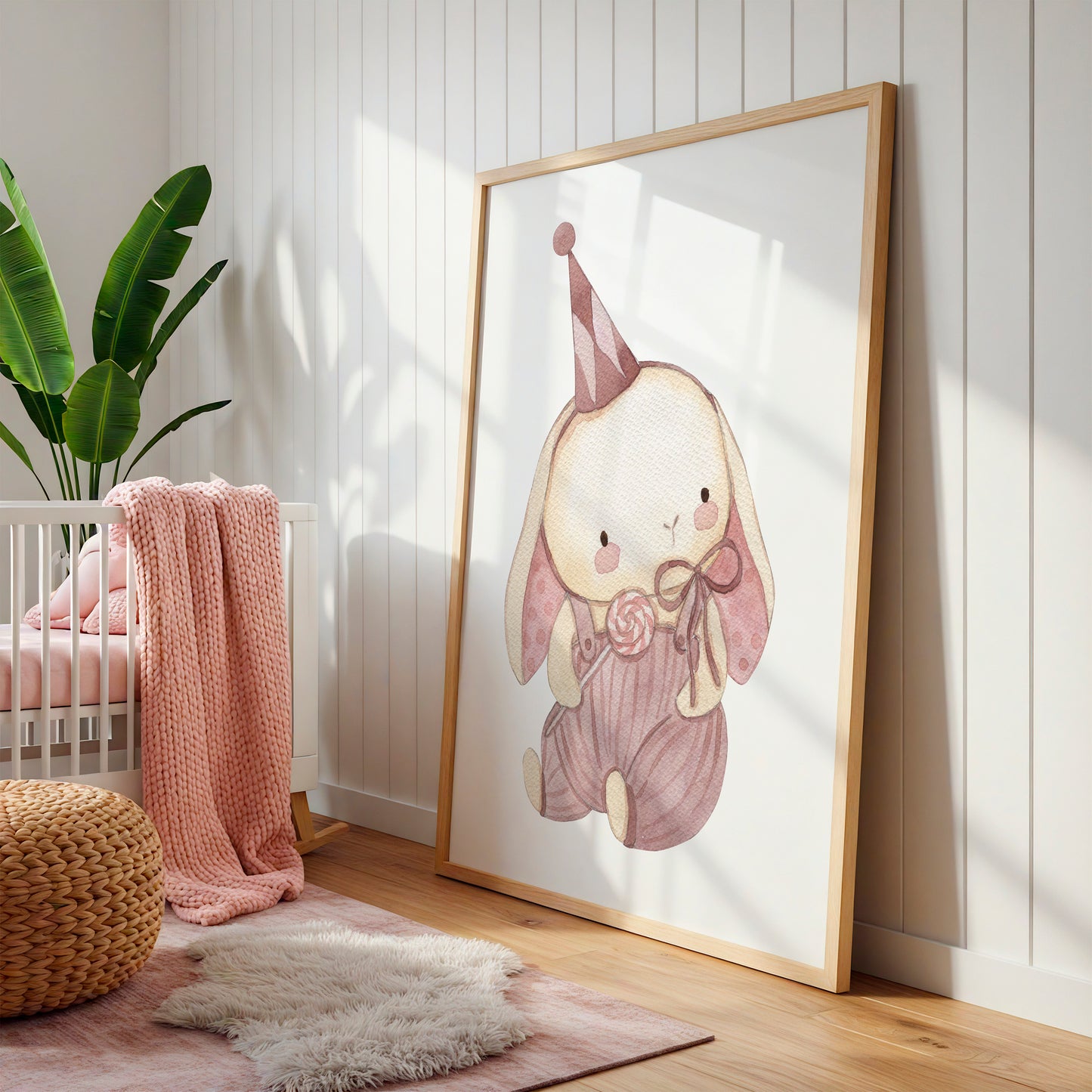 Schlappohr Hase Poster