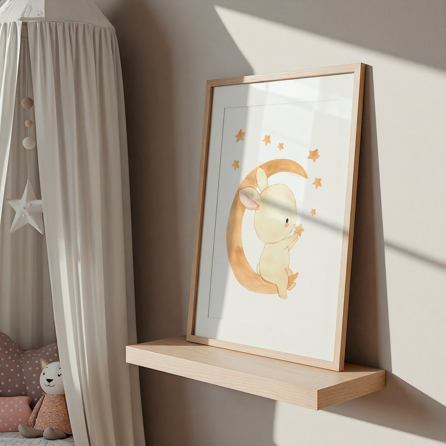 Sternensammler Hase Poster