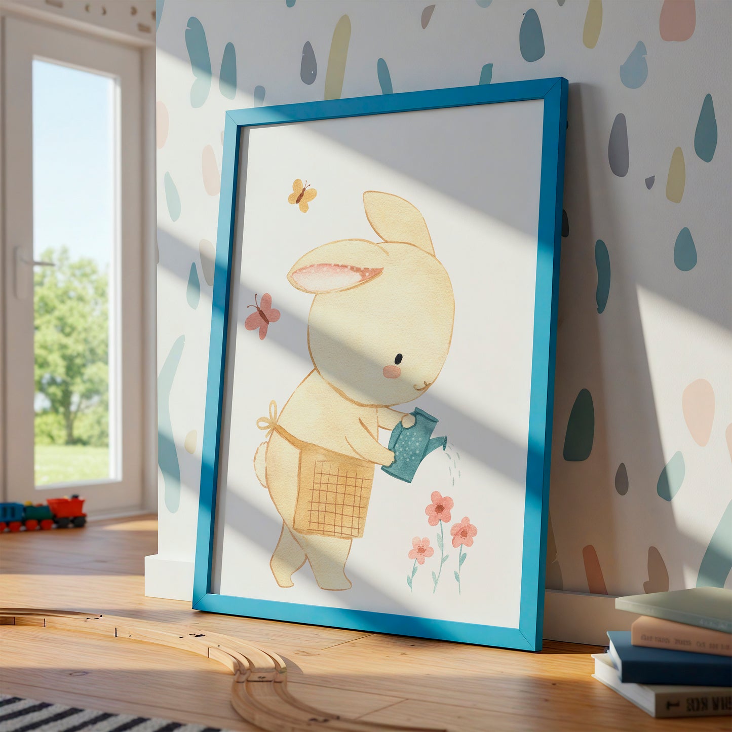 Gärtner Hase Poster