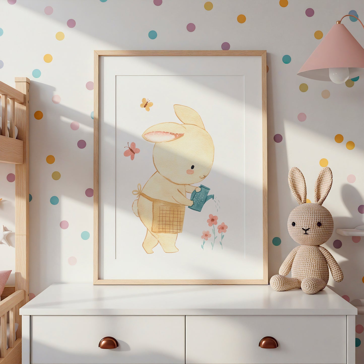 Gärtner Hase Poster