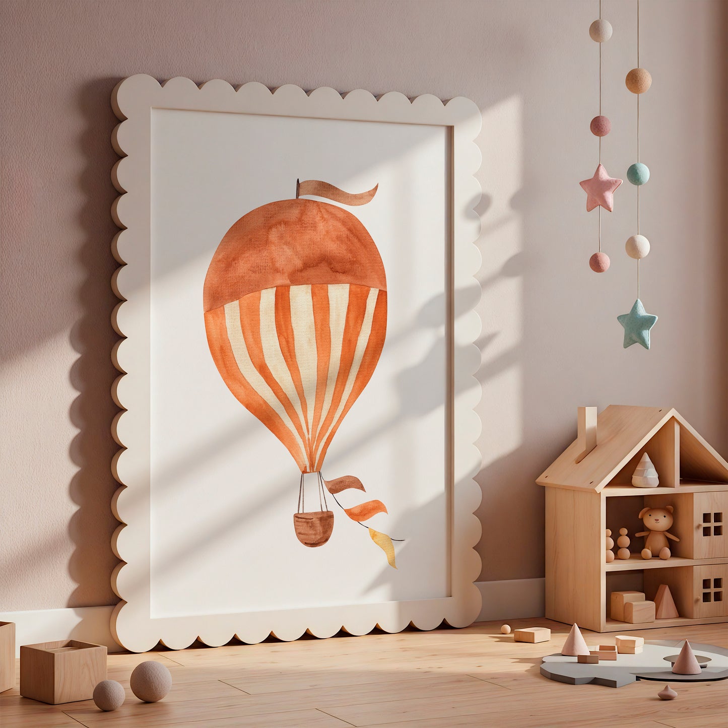 Heißluftballon Poster