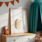 Boho Igel mit Drachen Poster