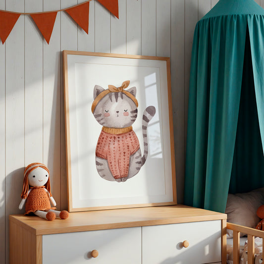 Katze Lola Poster