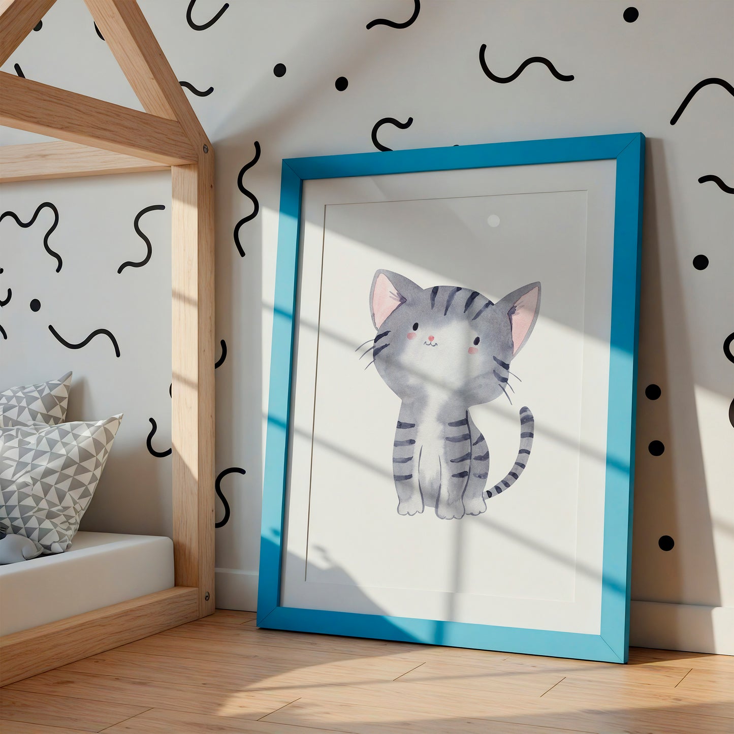Katze Samtpfote Poster