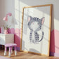 Katze Samtpfote Poster