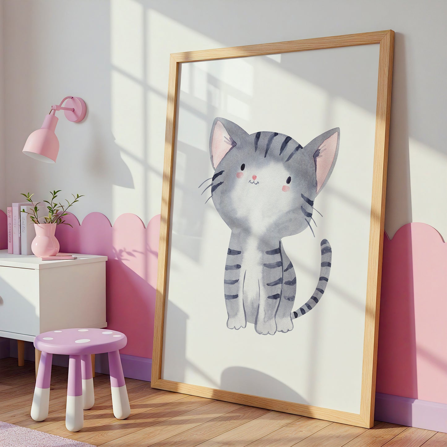 Katze Samtpfote Poster