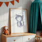 Katze Samtpfote Poster