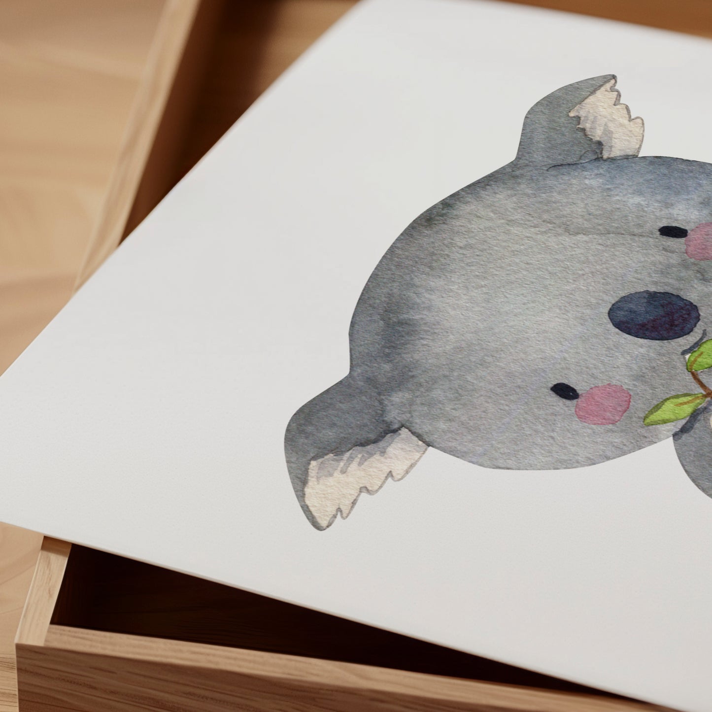 Zufriedener Koala Poster