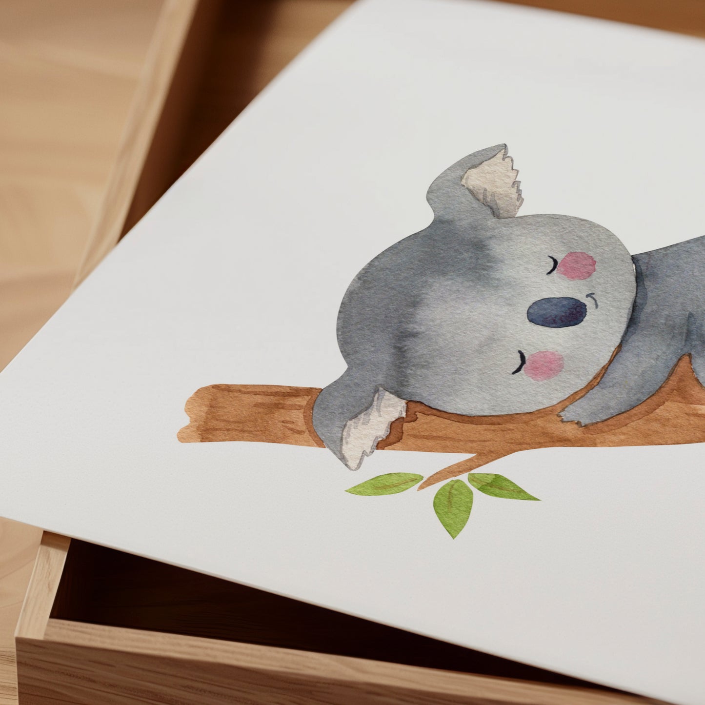 Träumender Koala Poster