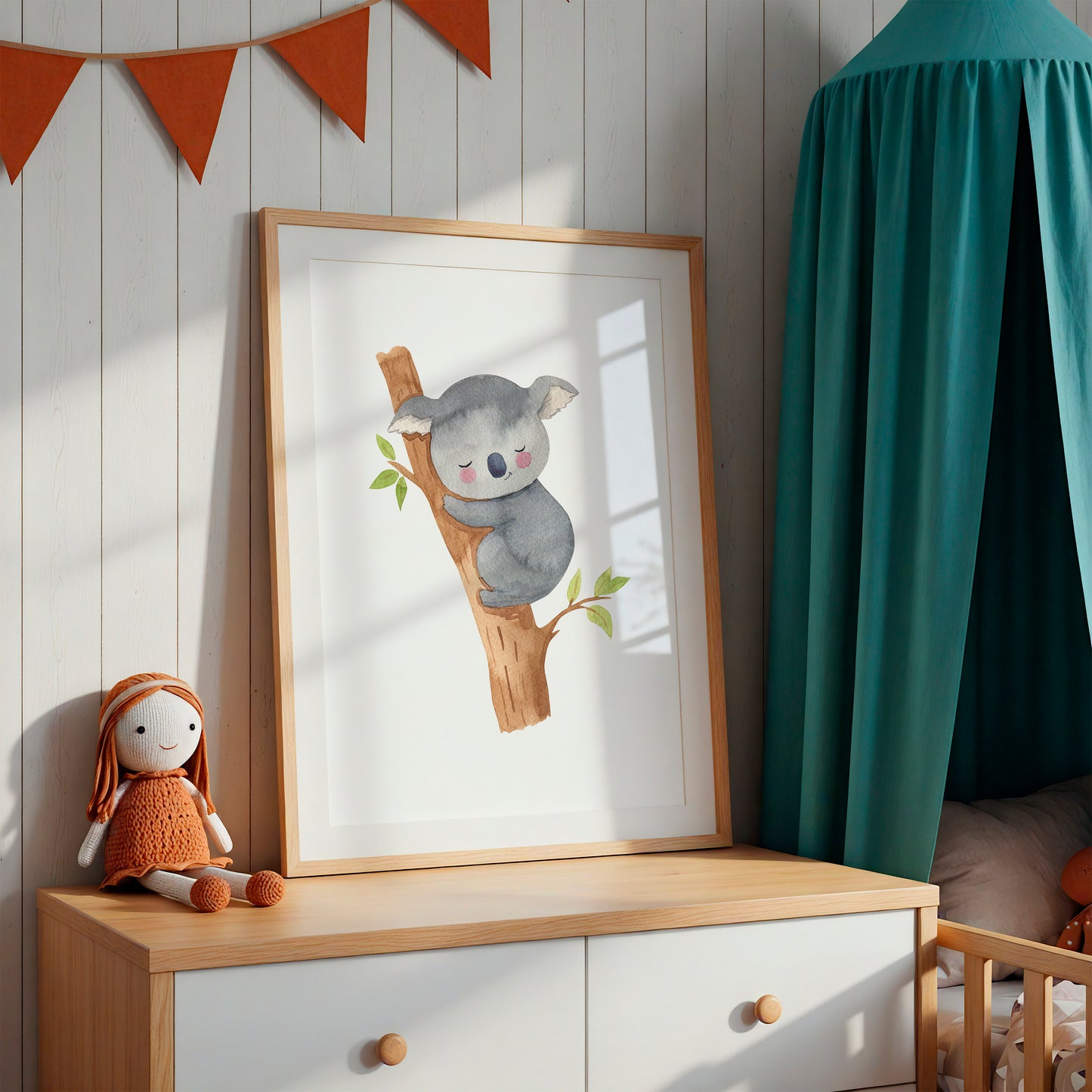 Träumender Koala Poster