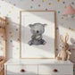 Zufriedener Koala Poster