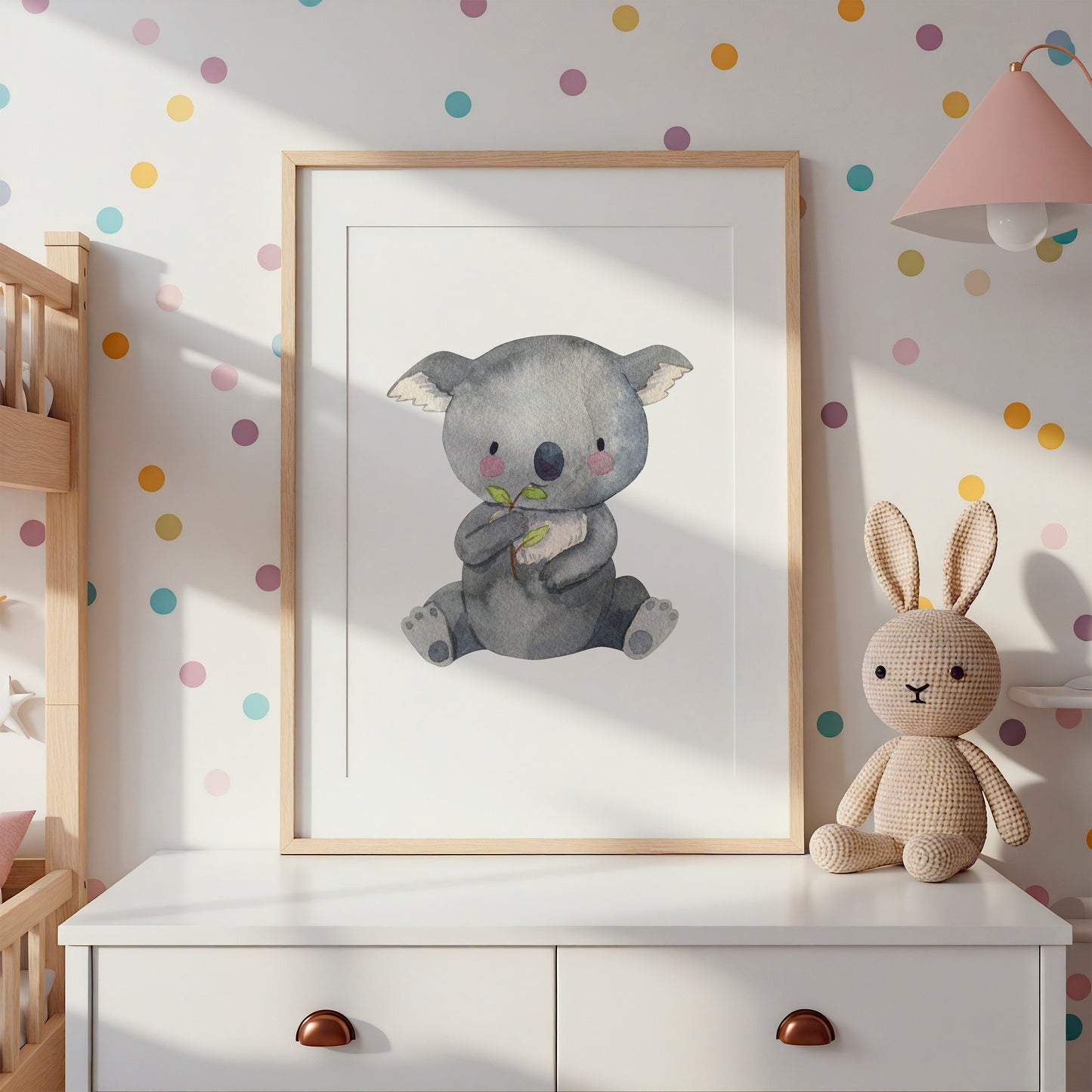 Zufriedener Koala Poster