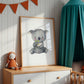 Zufriedener Koala Poster