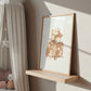 Mama Eule & Babys Poster
