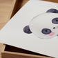 Tollpatschiger Panda Poster