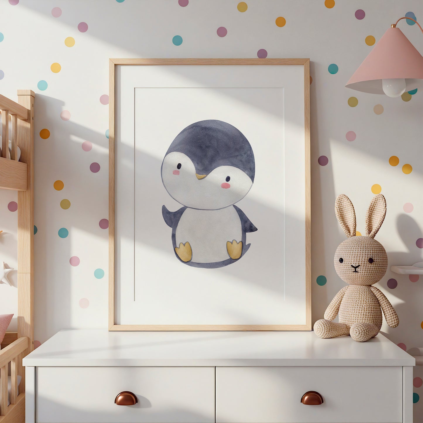 Putziger Pinguin Poster