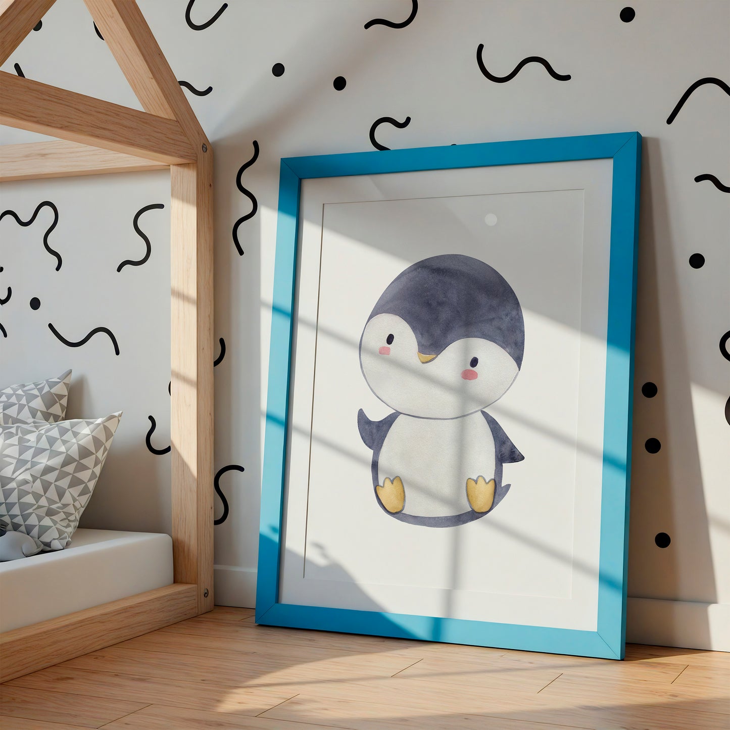 Putziger Pinguin Poster