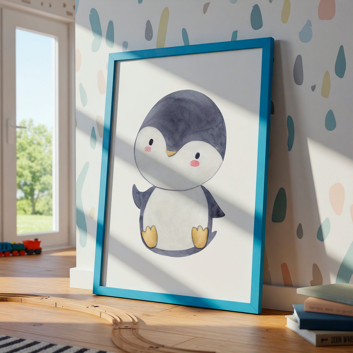 Putziger Pinguin Poster