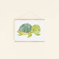 Unterwasser Schildkröte Poster