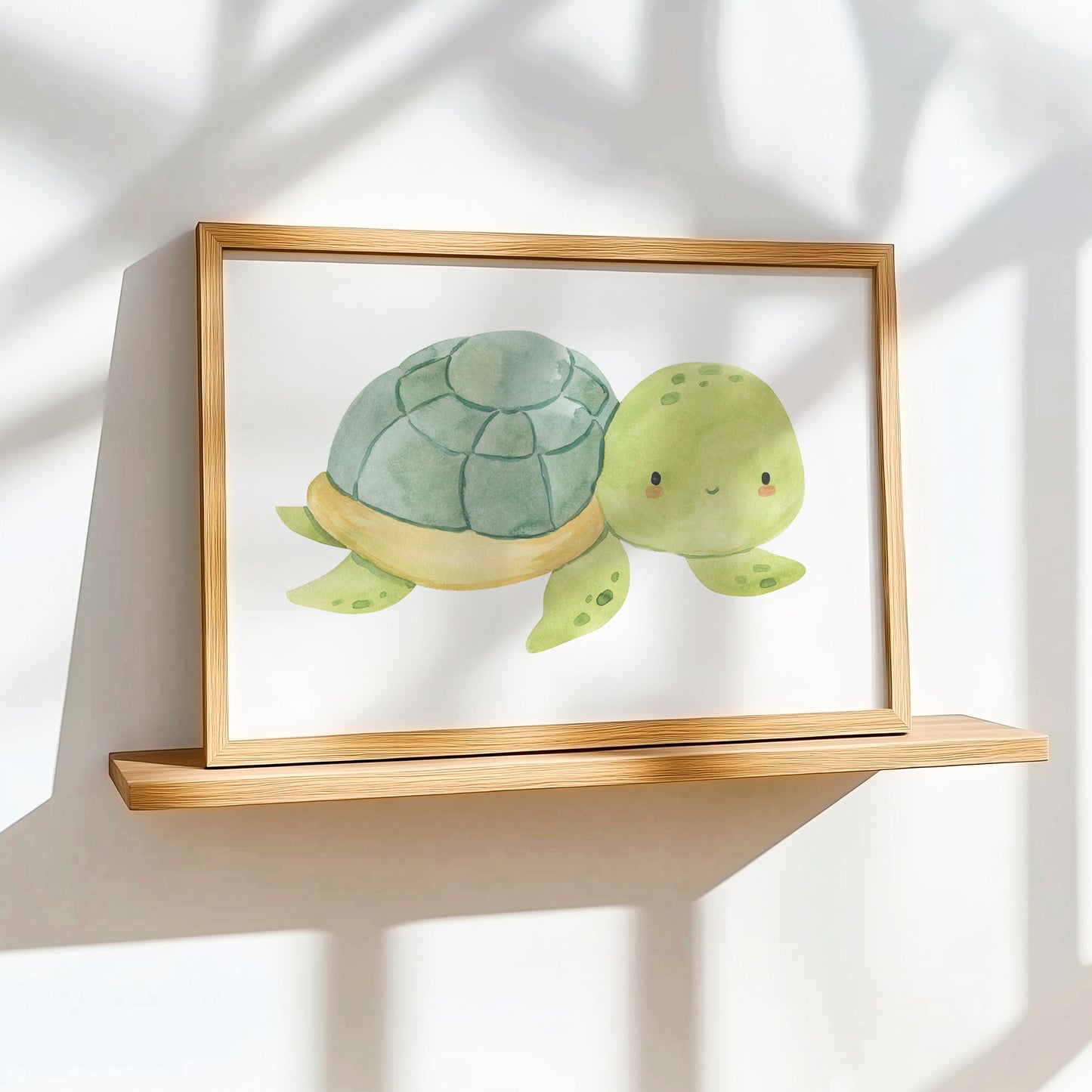 Unterwasser Schildkröte Poster
