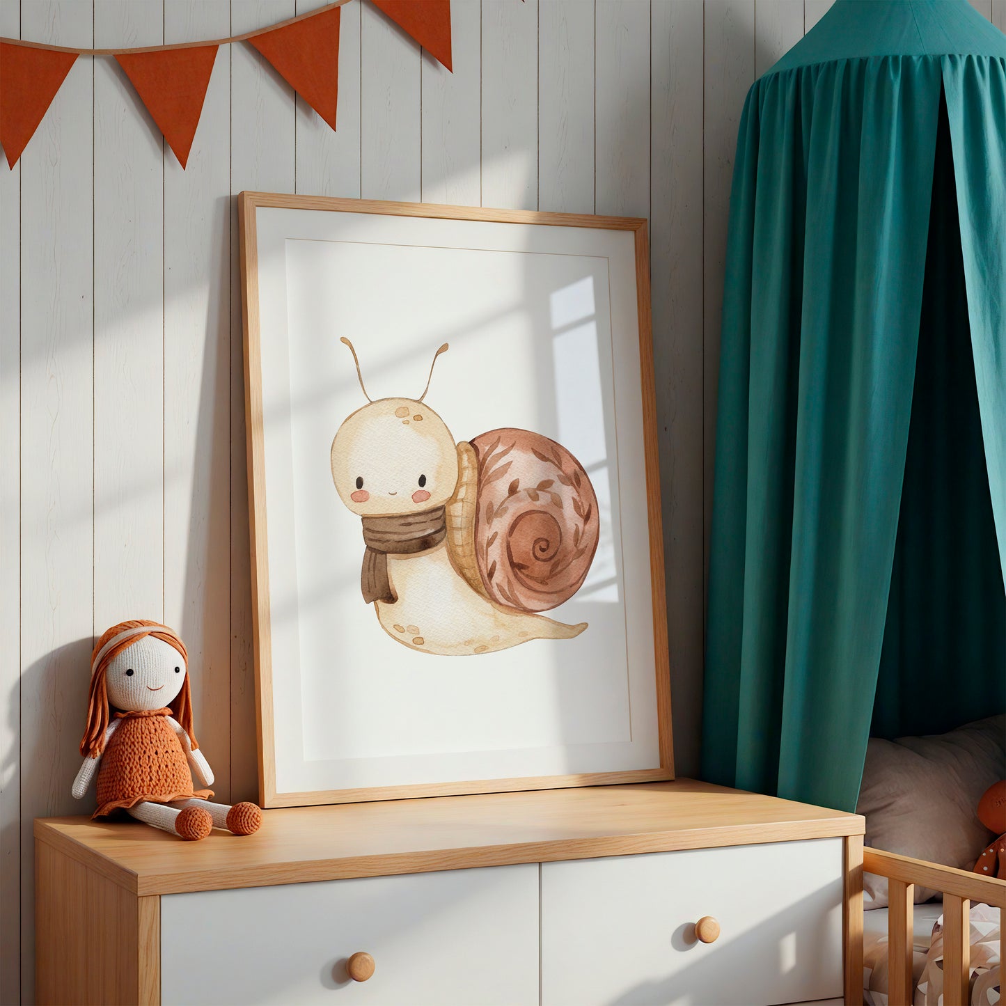 Schnecke Selma Poster