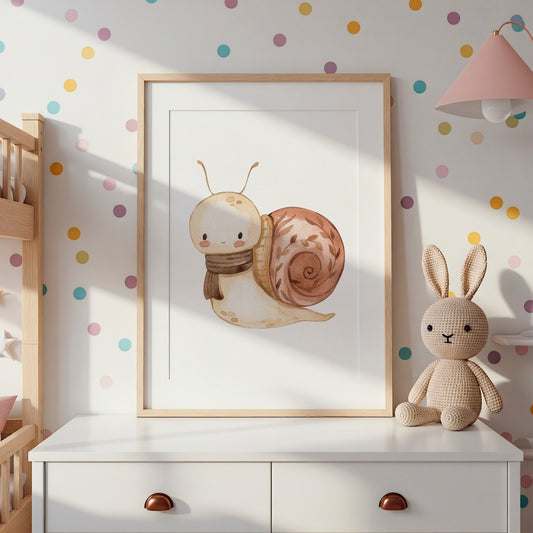 Schnecke Selma Poster