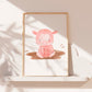 Matschbad Schwein Poster
