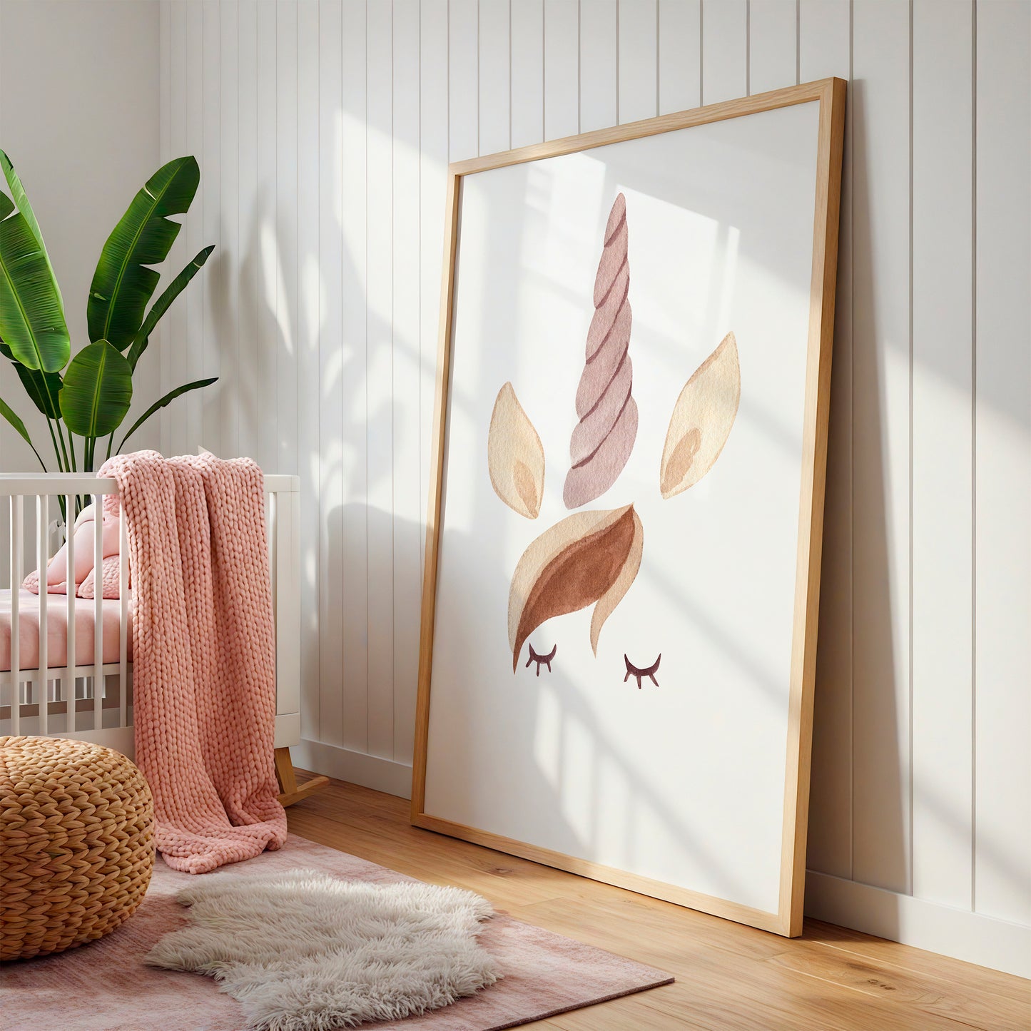 Einhorn Silhouette Poster