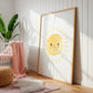 Fröhliche Sonne Poster