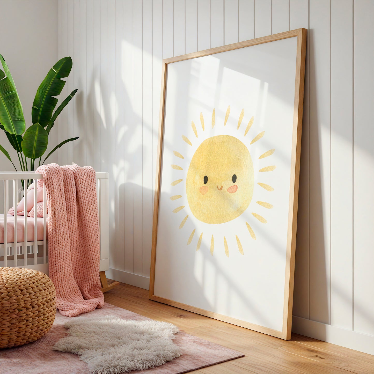 Fröhliche Sonne Poster