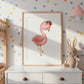 Flamingo Florentine Poster