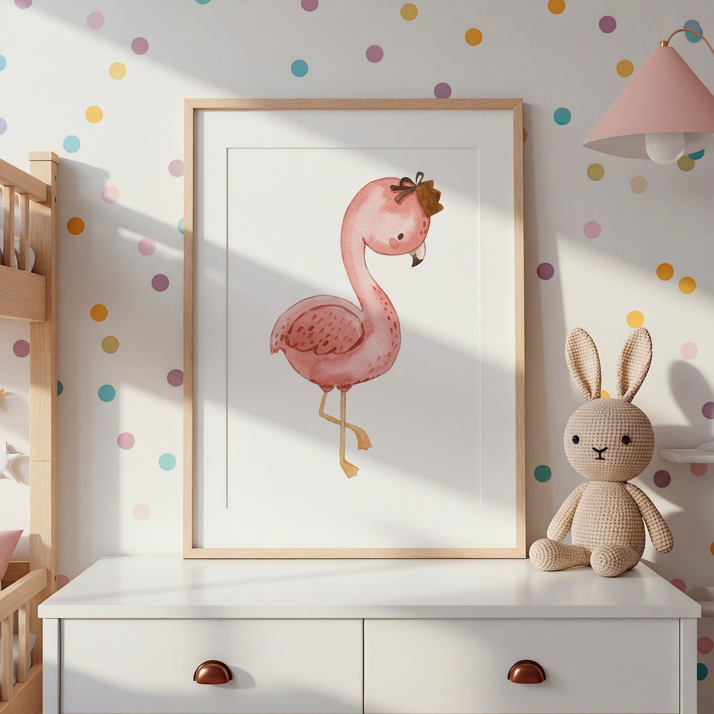 Flamingo Florentine Poster