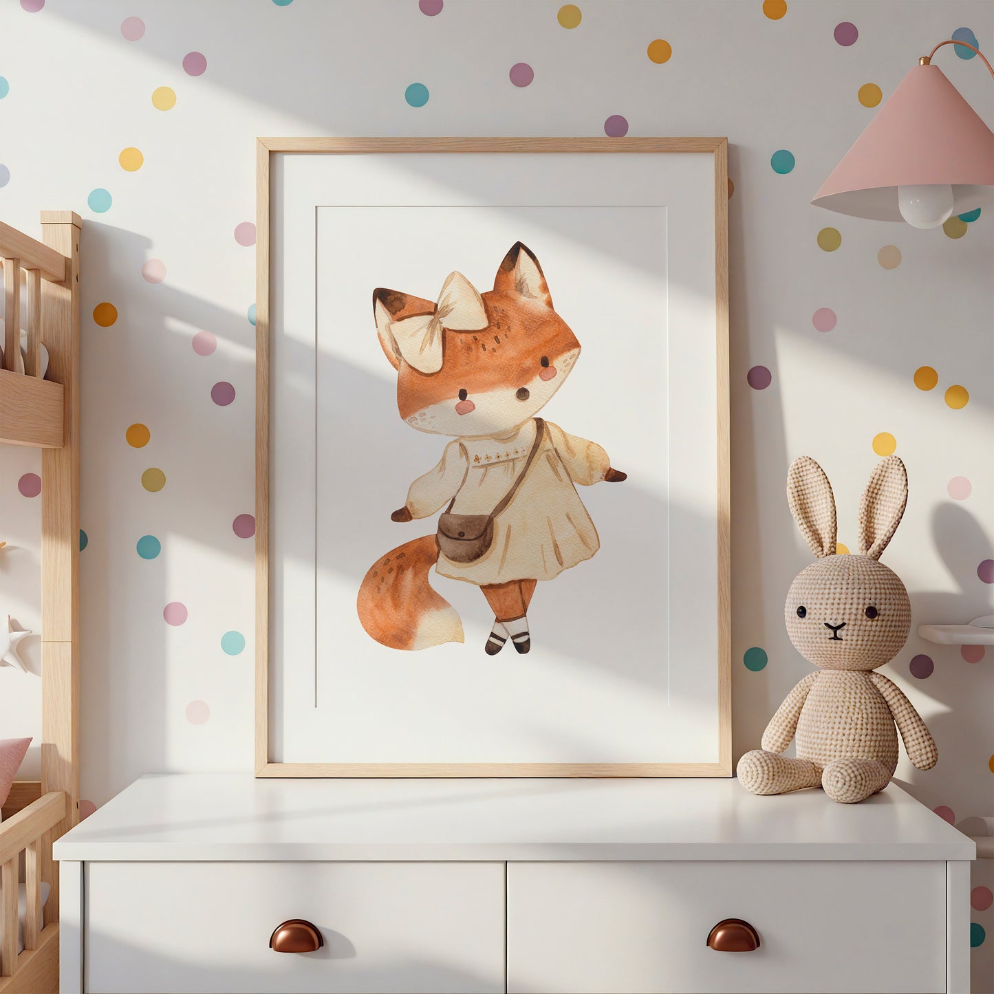 Füchsin Frieda Poster