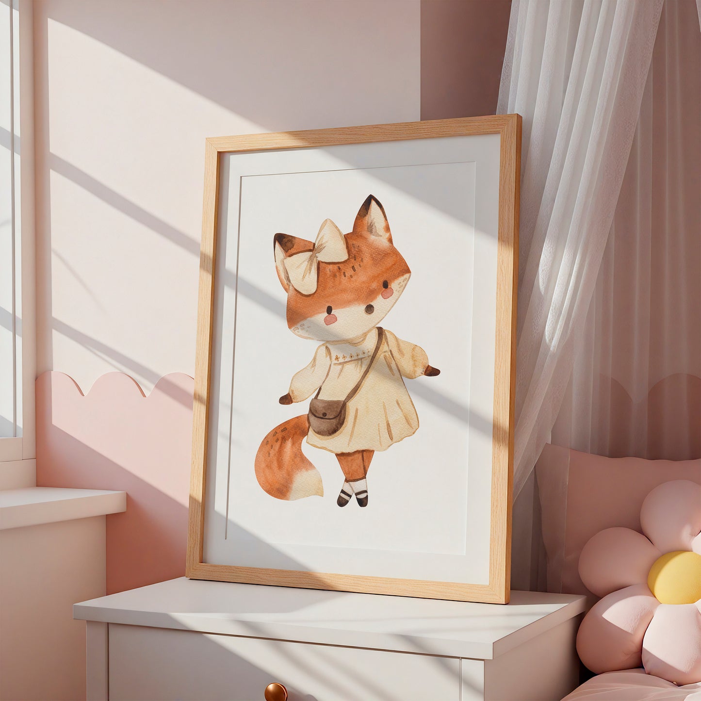 Füchsin Frieda Poster