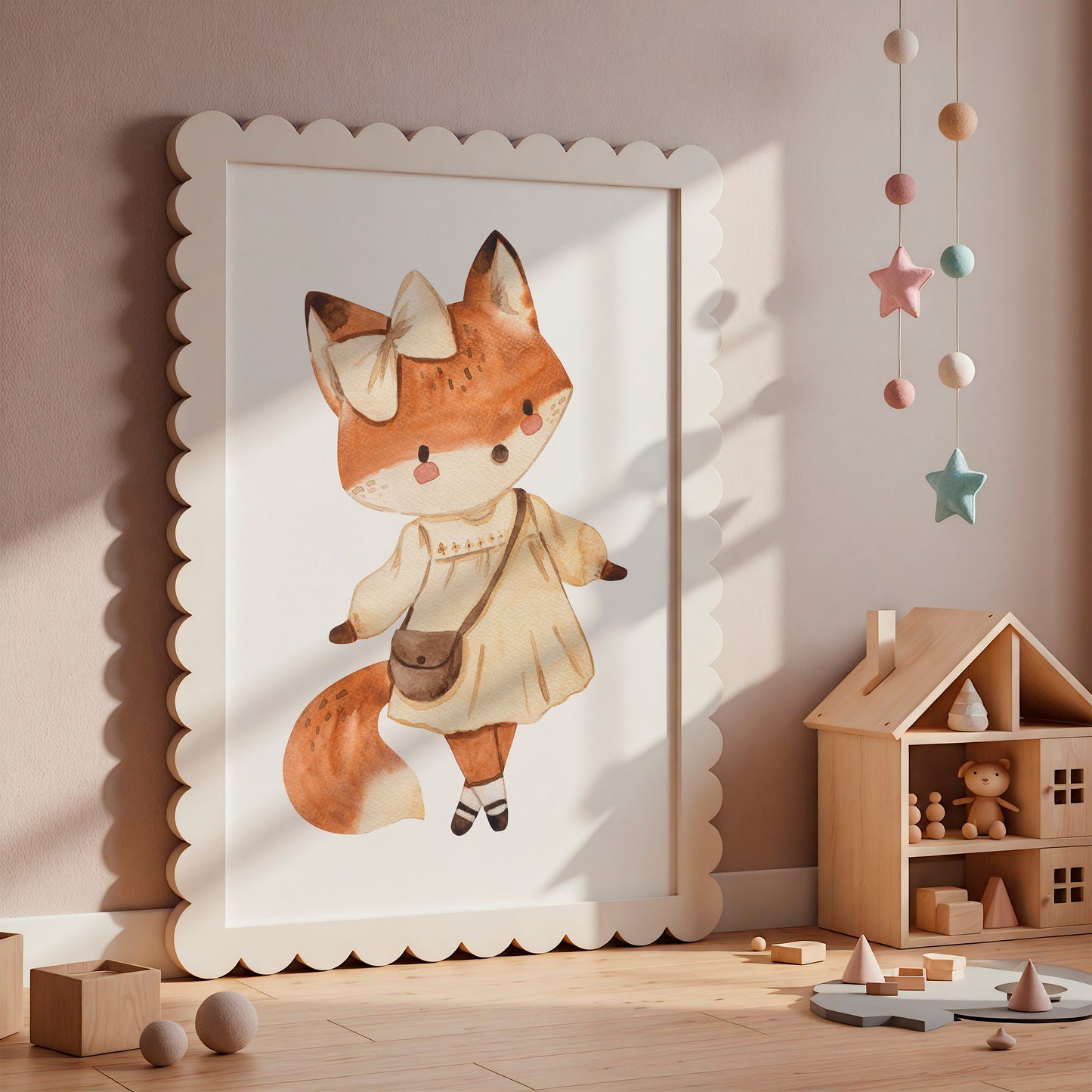 Füchsin Frieda Poster