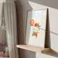 Hase mit Ballon Poster