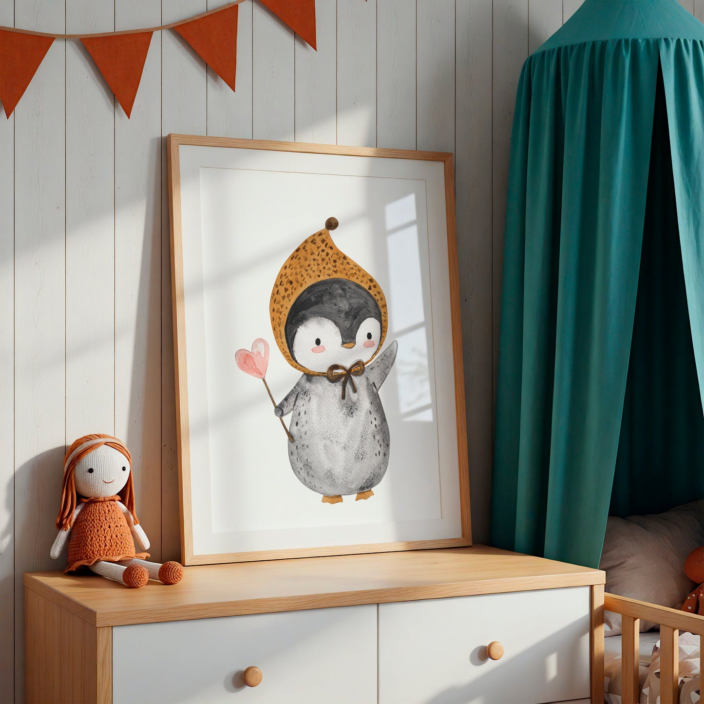 Pinguin Paul Poster