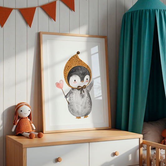 Pinguin Paul Poster