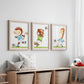 Tierische Fußball Freunde – Poster 3er Set
