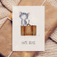 Karte Gute Reise – Katze