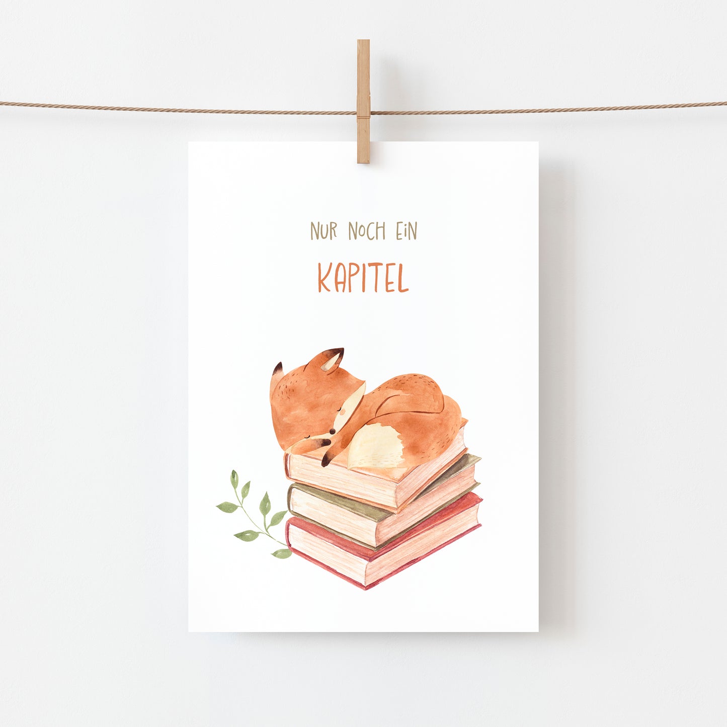 Lesen Geschenkset – Karte, Lesezeichen & Aufkleber
