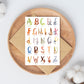 Karte Einschulung – Tier Alphabet